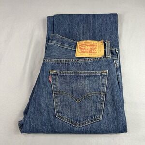 Levi's 501 Original Fit Jeans 36x34 Straight Leg Button Fly 100% Cotton